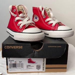 Converse All Star High Top Toddler size 5